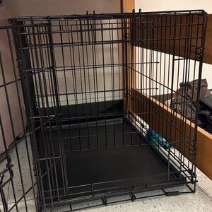 Black Wire Pet Cage